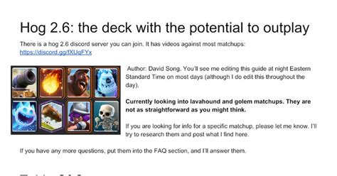 2.6 hog cycle guide|69+ pg long 2.6 Hog Cycle Guide + matchups : .